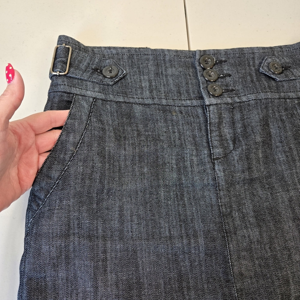 Boom Boom Jeans Midi Denim Skirt - Picture 3 of 13